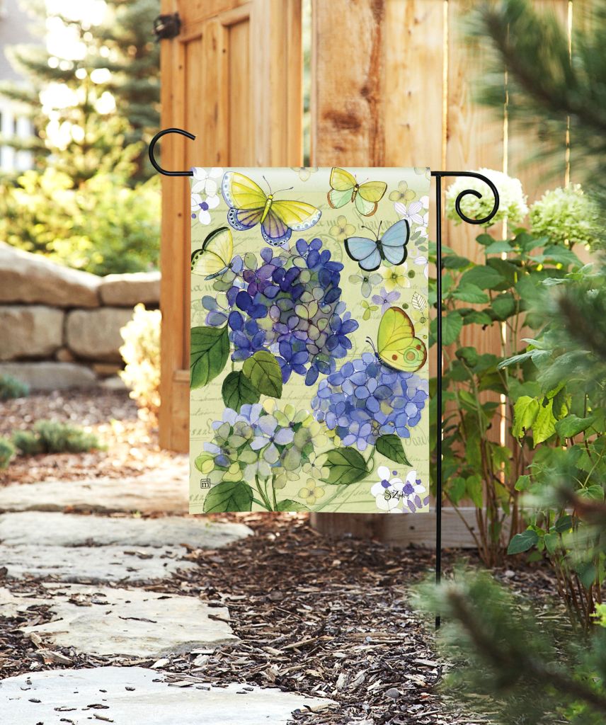 Hydrangea Beauties Garden Flag | Studio M Outdoor