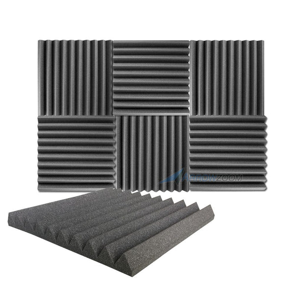 New 4 pcs Color Combination Wedge Tiles Acoustic Panels Sound Absorption  Studio Soundproof Foam KK1134