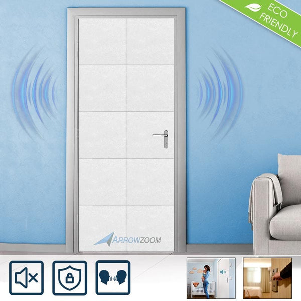 Arrowzoom Mass Loaded Vinyl Sheet - Soundproofing Barrier For Wall, Floor,  Ceiling - 30x30cm - KK1246