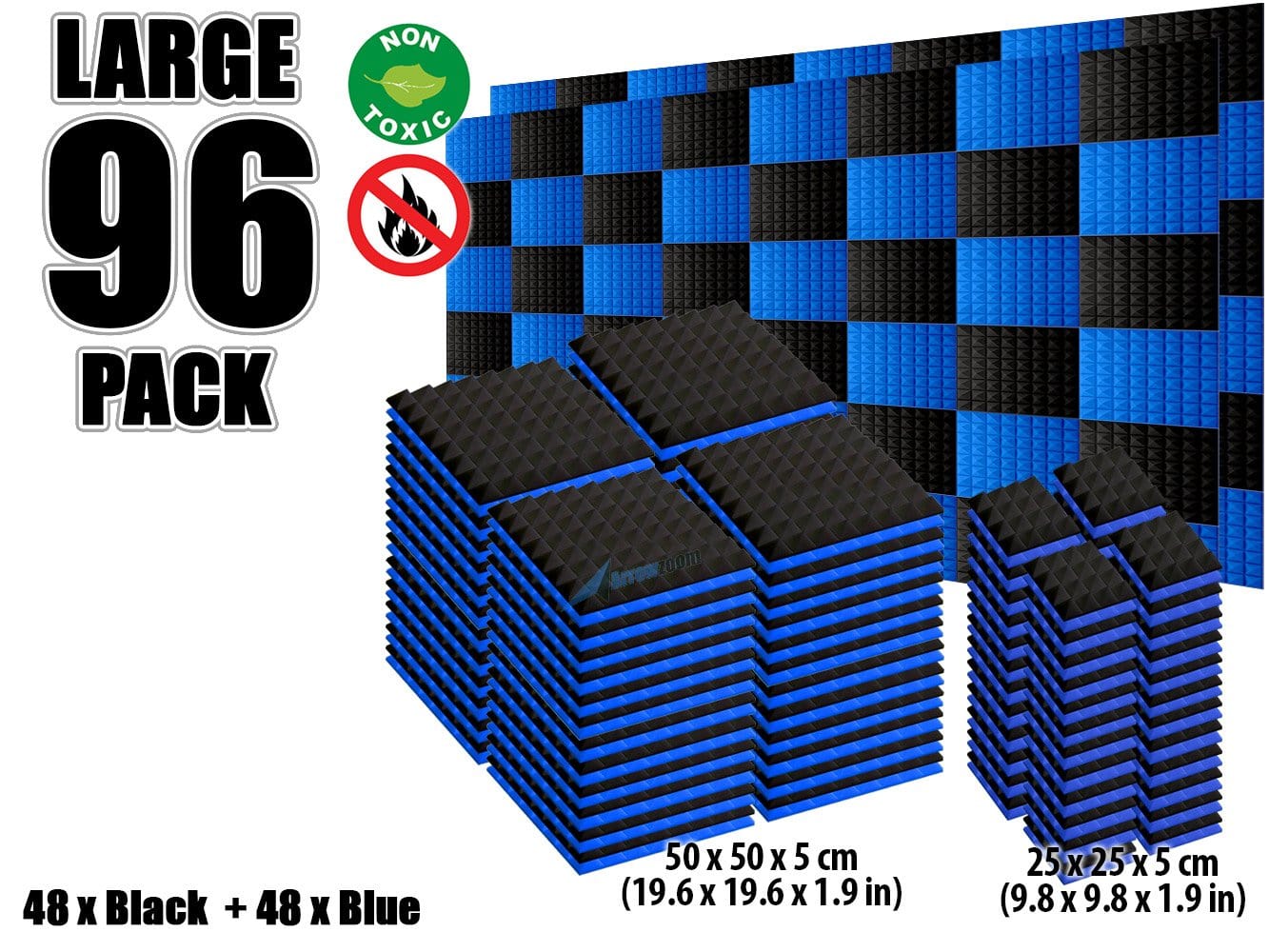 Arrowzoom Door Soundproofing Kit All in One Acoustic Panels KK1184