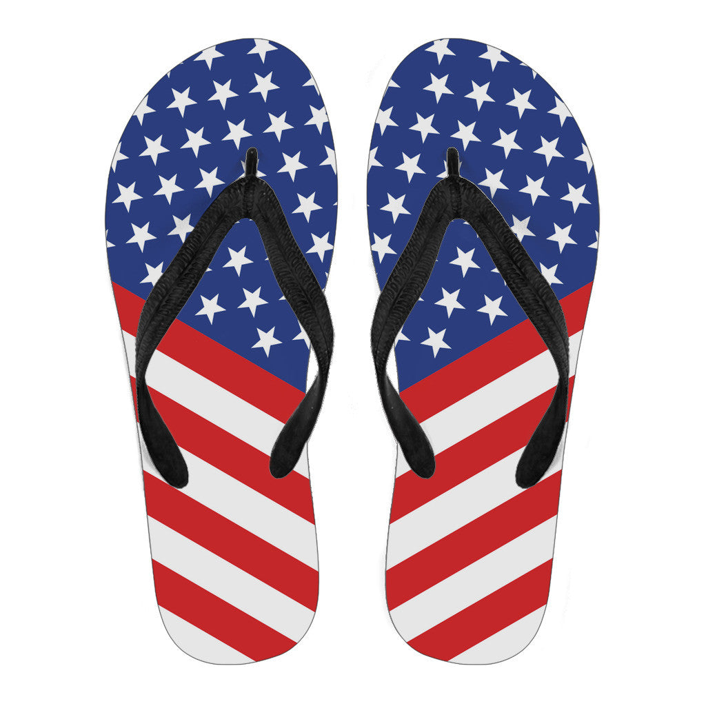 US Flag Flip Flops – Jazzy Shopper®