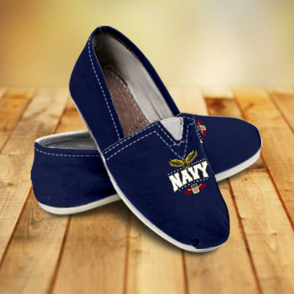 navy casual shoes ladies