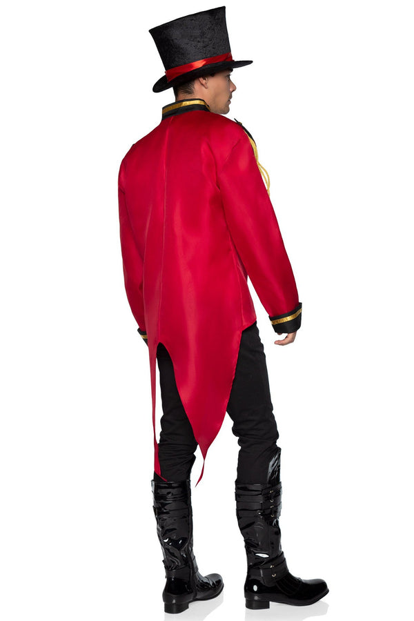 Leg Avenue Men's Red Military Jacket Costume 