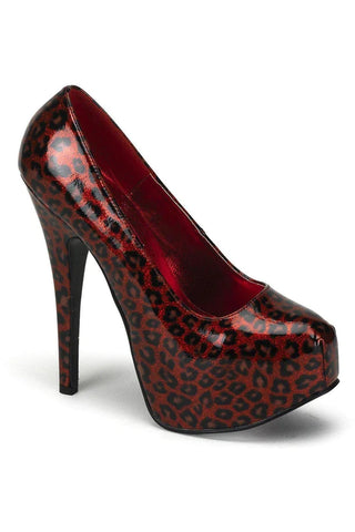 TEEZE-37 CHEETAH PRINT PUMP