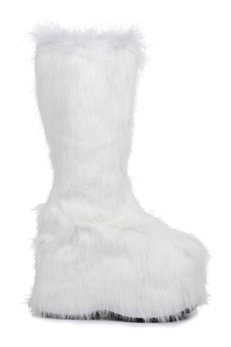 white festival boots