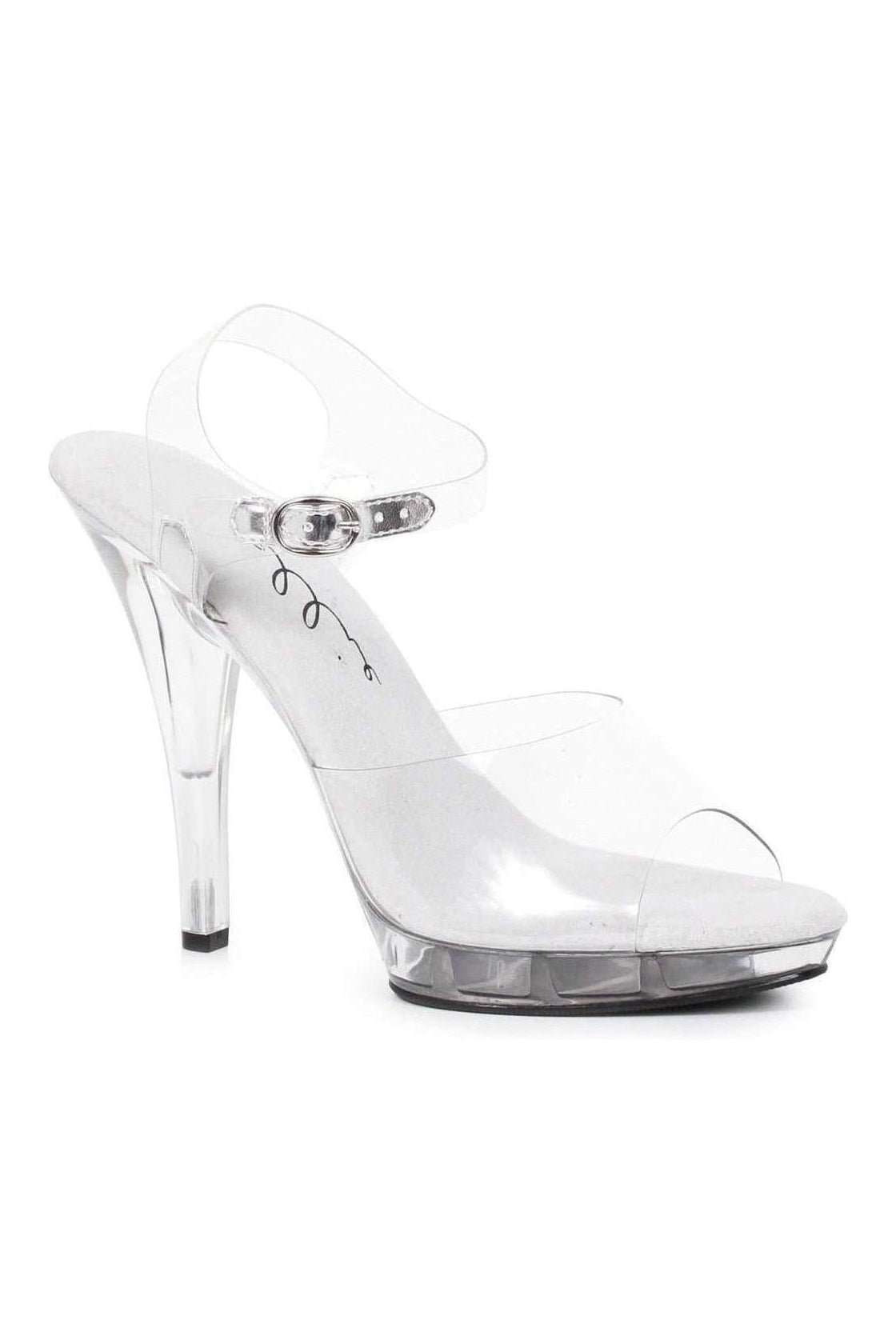 wide width glass heels