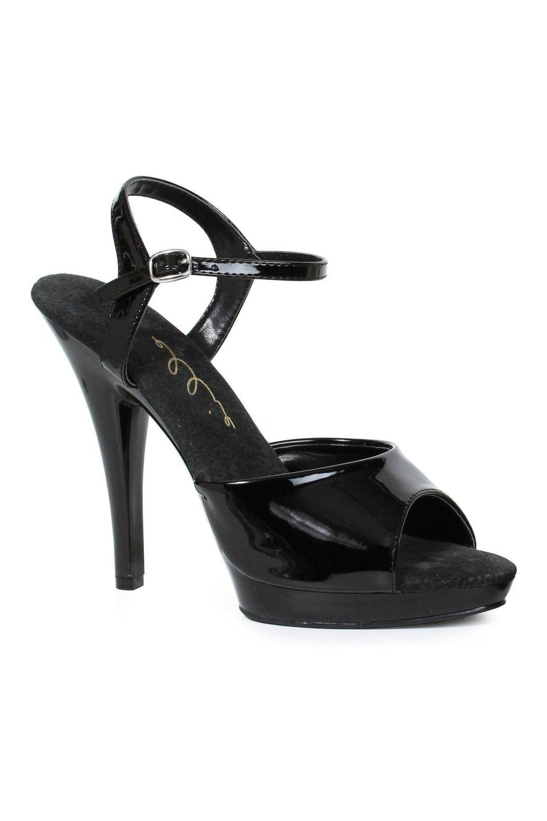 black high heels wide width