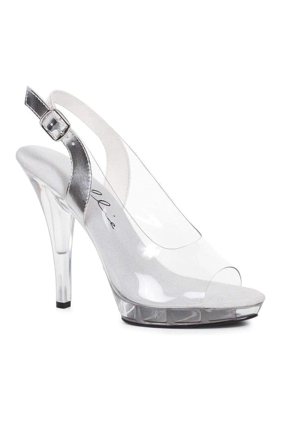 wide width glass heels