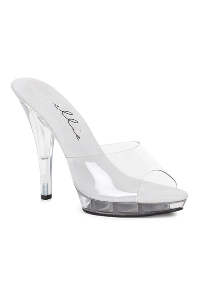 wide width clear sandals