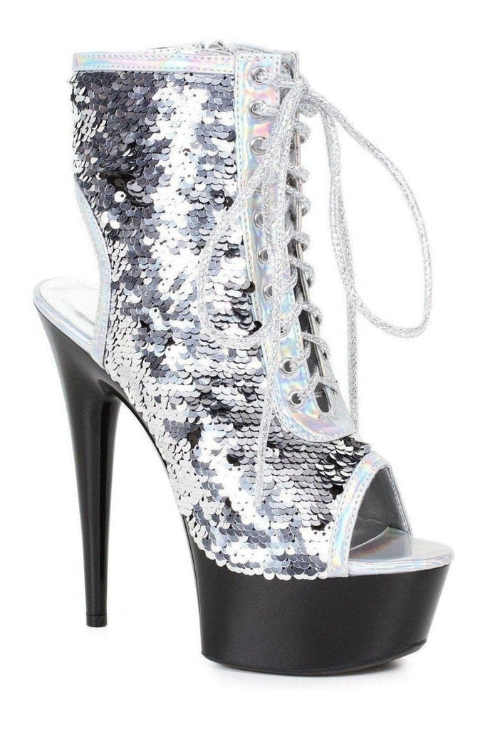 silver sequins shoes