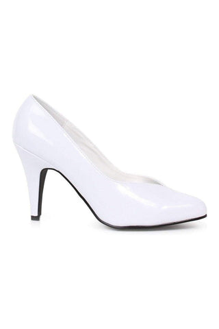 white pumps wide width