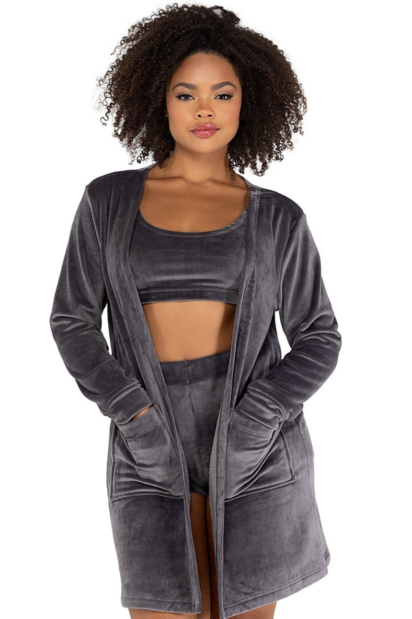  Roma Confidential womens Super Soft and Cozy Velour Romper :  Clothing, Shoes & Jewelry