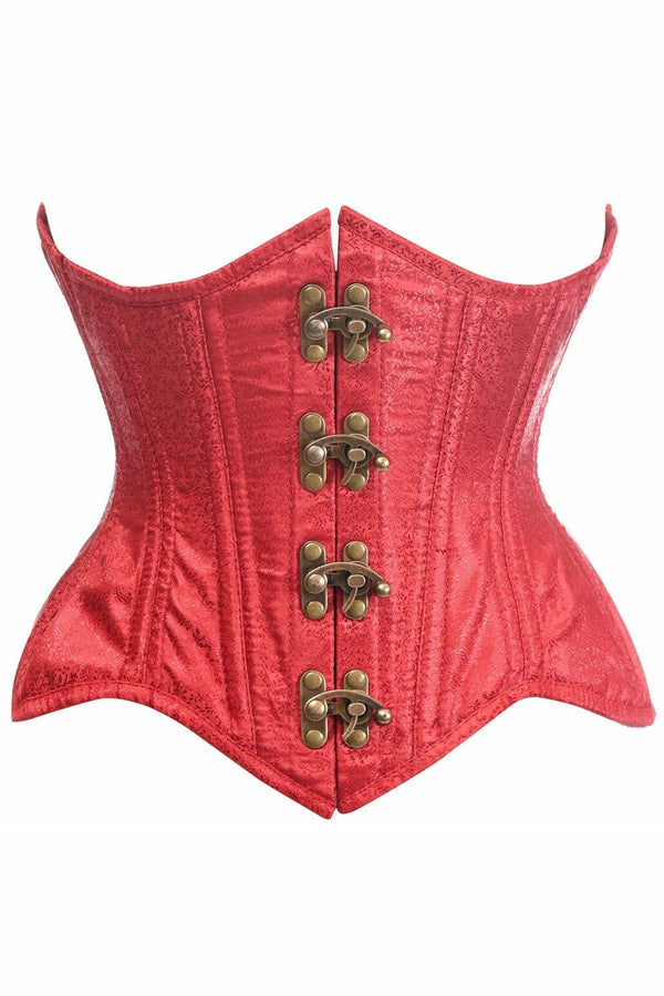 Lavish Pinstripe Underbust Corset