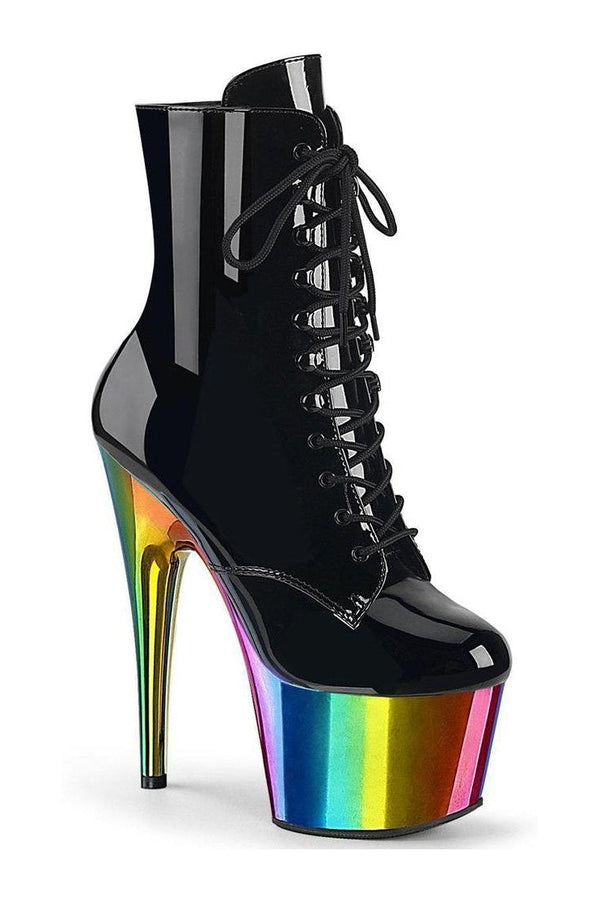 Rainbow sales platform heels