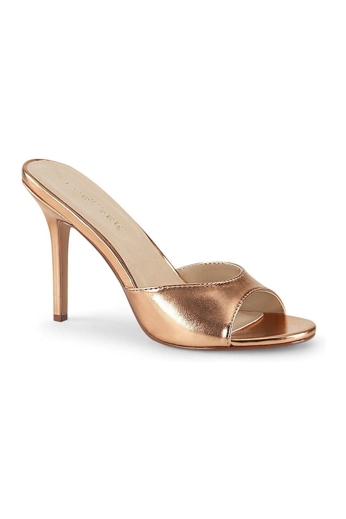 rose gold heels size 4