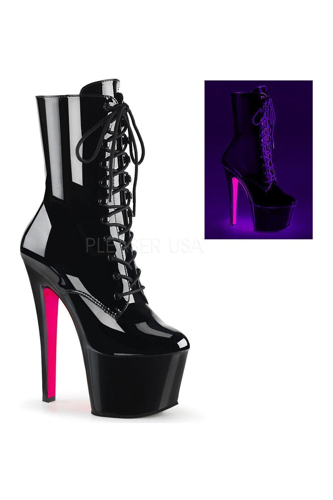 pleaser high heels