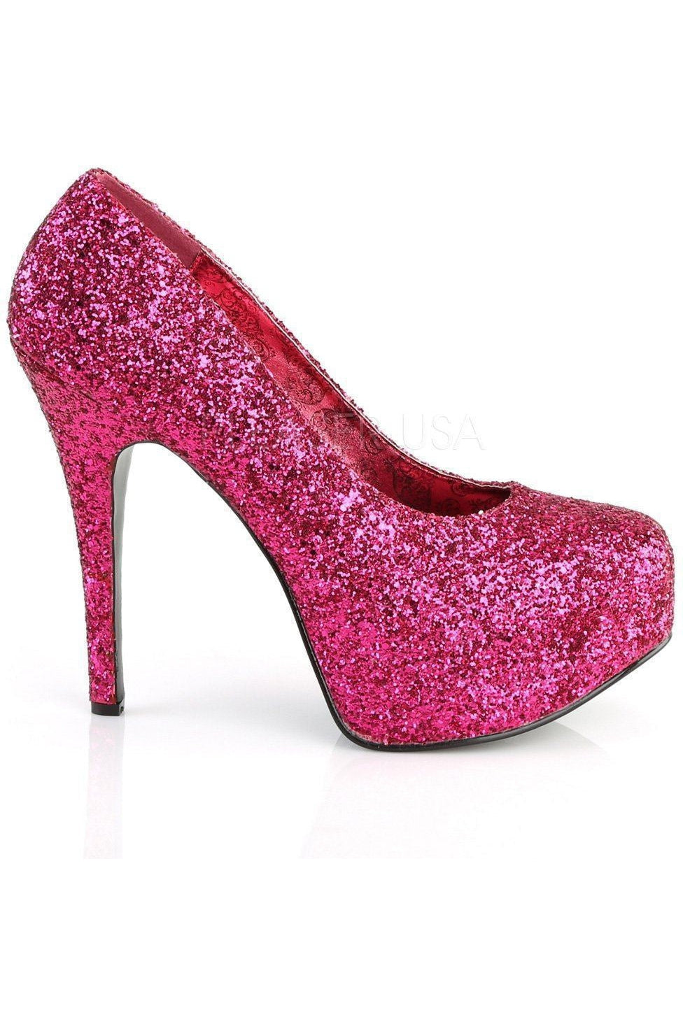 pink wide width heels