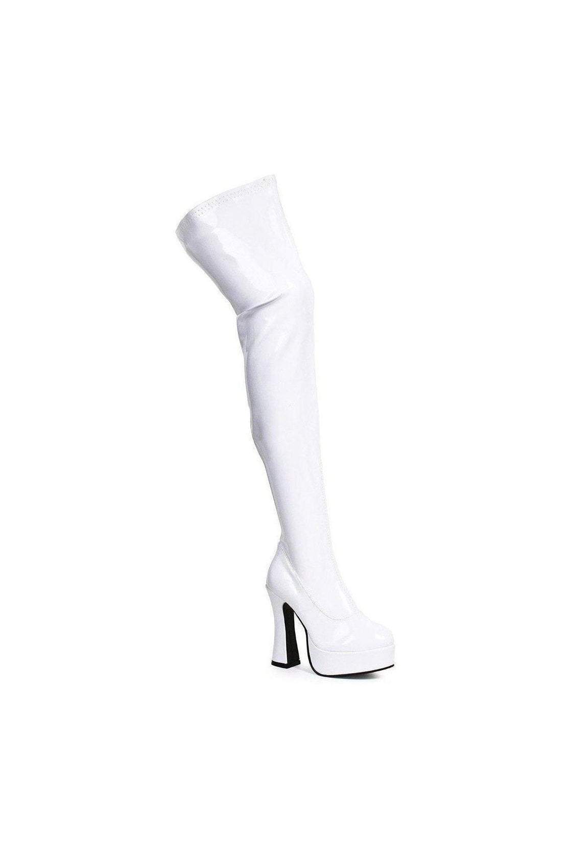 white hooker boots