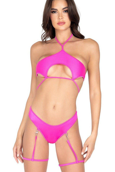 Underboob Cutout Tie Top | Roma Dancewear | Sexyshoes.com | Free Shipping  Over $79 | SEXYSHOES.COM