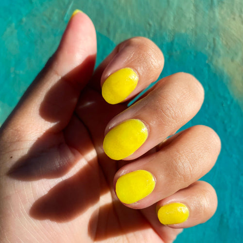 Neon Yellow Nail Designs for Summer 2023|Morovan