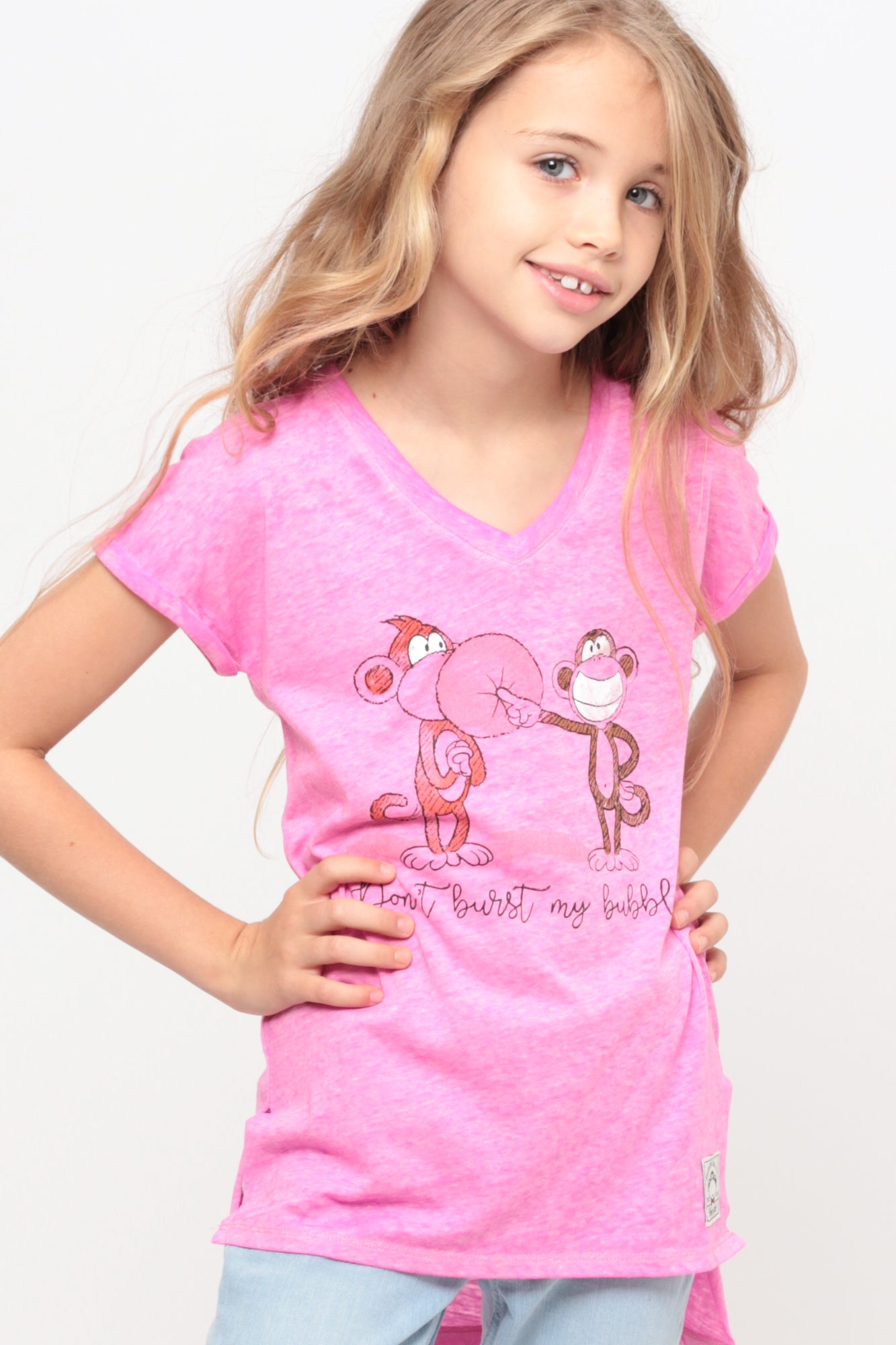 Bobby Jack Don't Burst My Bubble | Girls Dolman Top - Pink – Bobby Jack ...