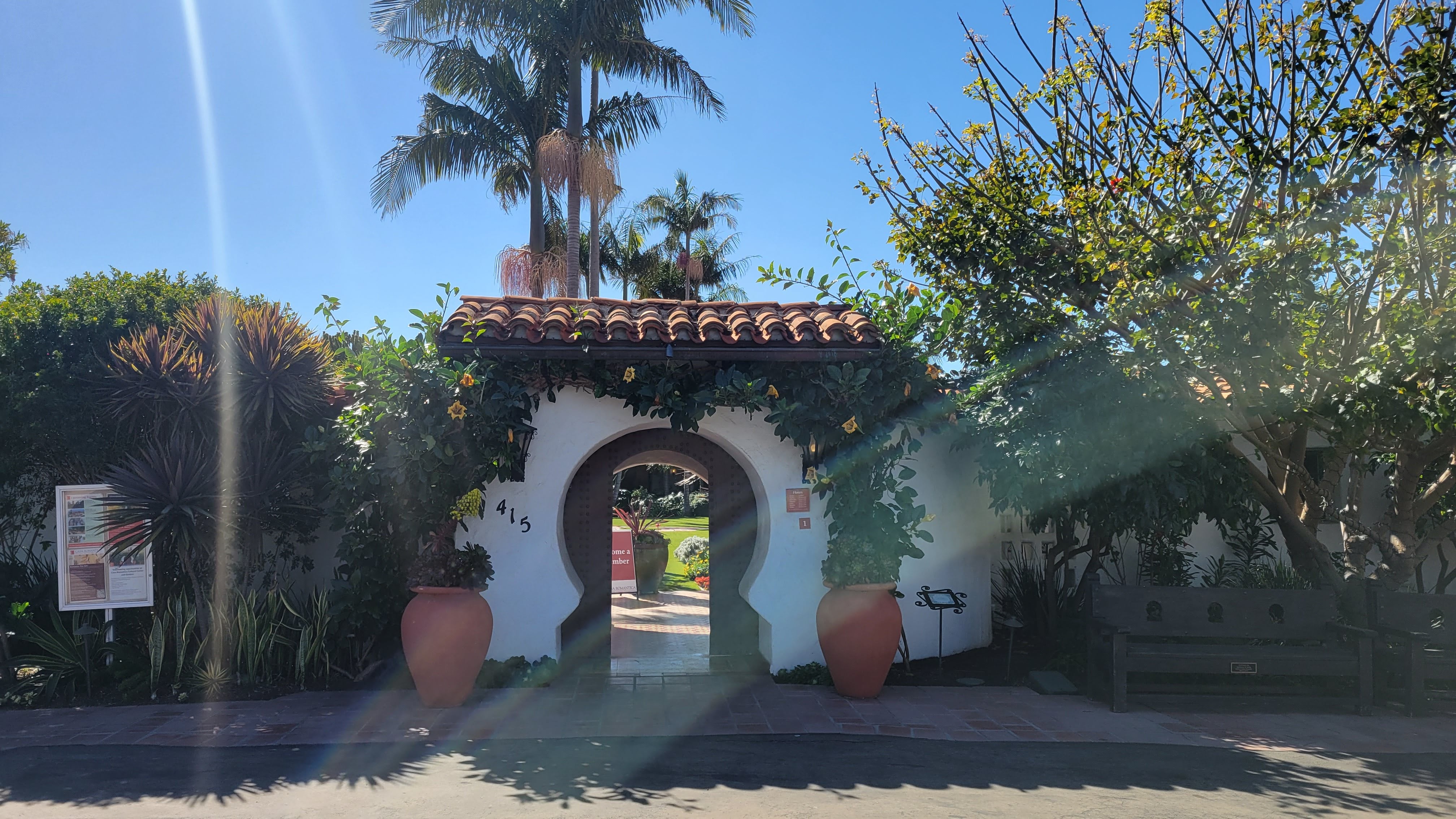 Casa Romantica Cultural Center and Gardens in San Clemente, California