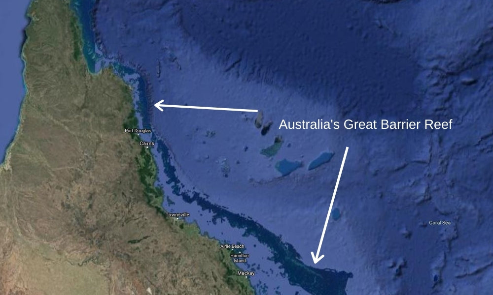 PIYOGA Australia Great Barrier Reef shore line