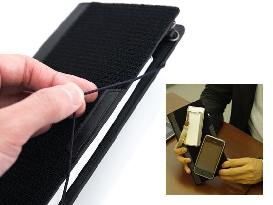 Attach any number of extra tools to the velcro cover