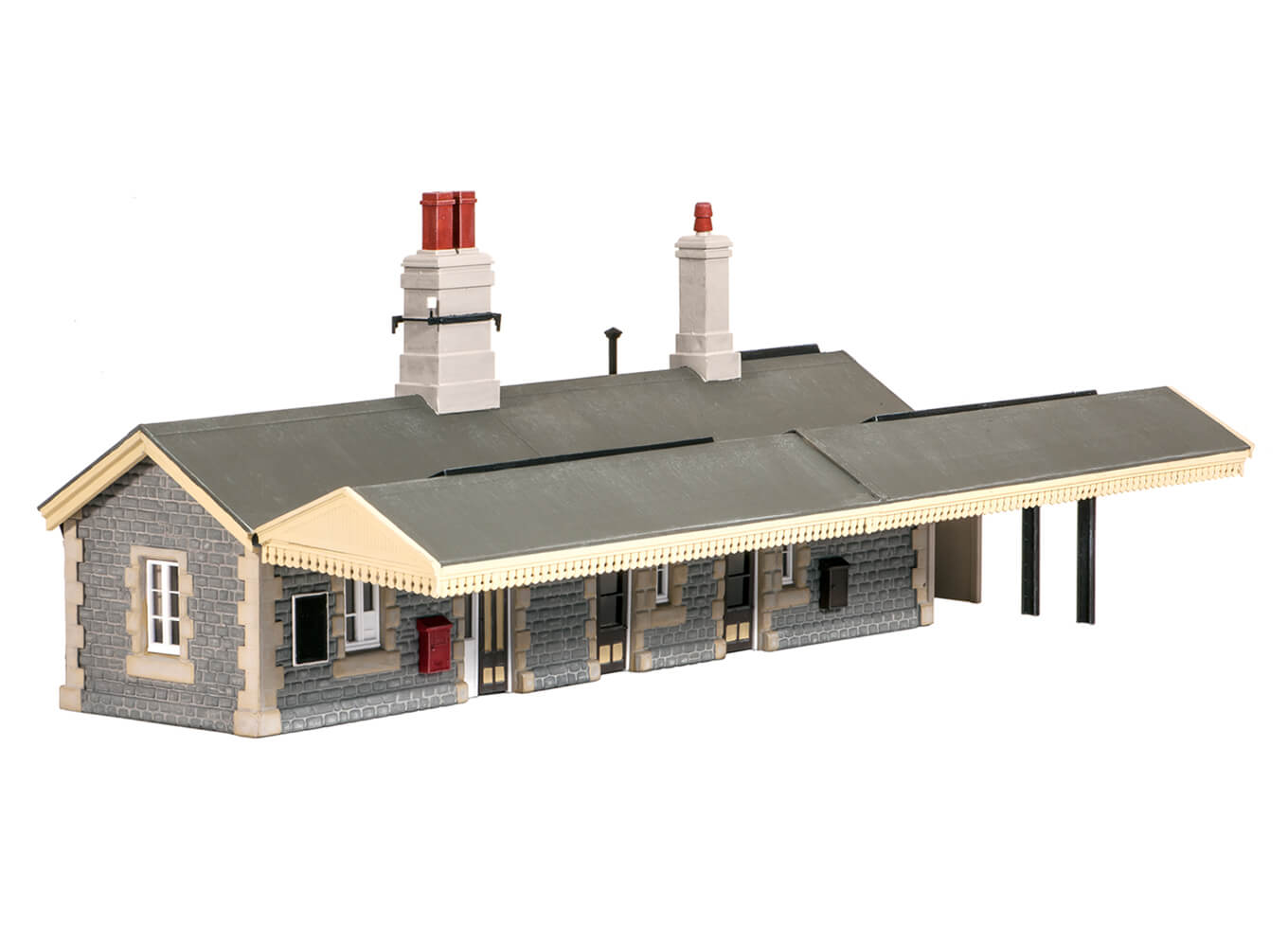 oo gauge model railway buildings