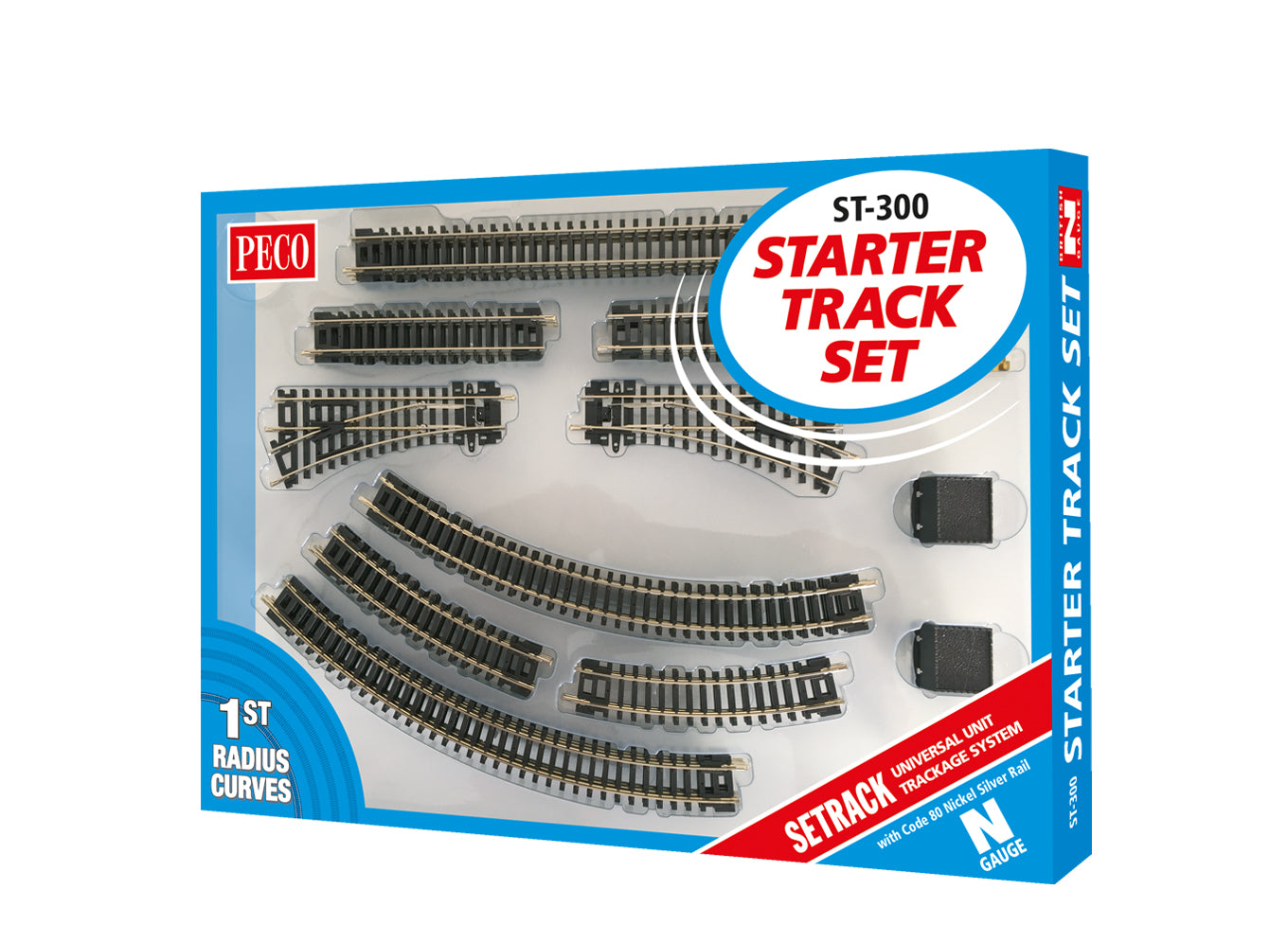 peco n gauge set track