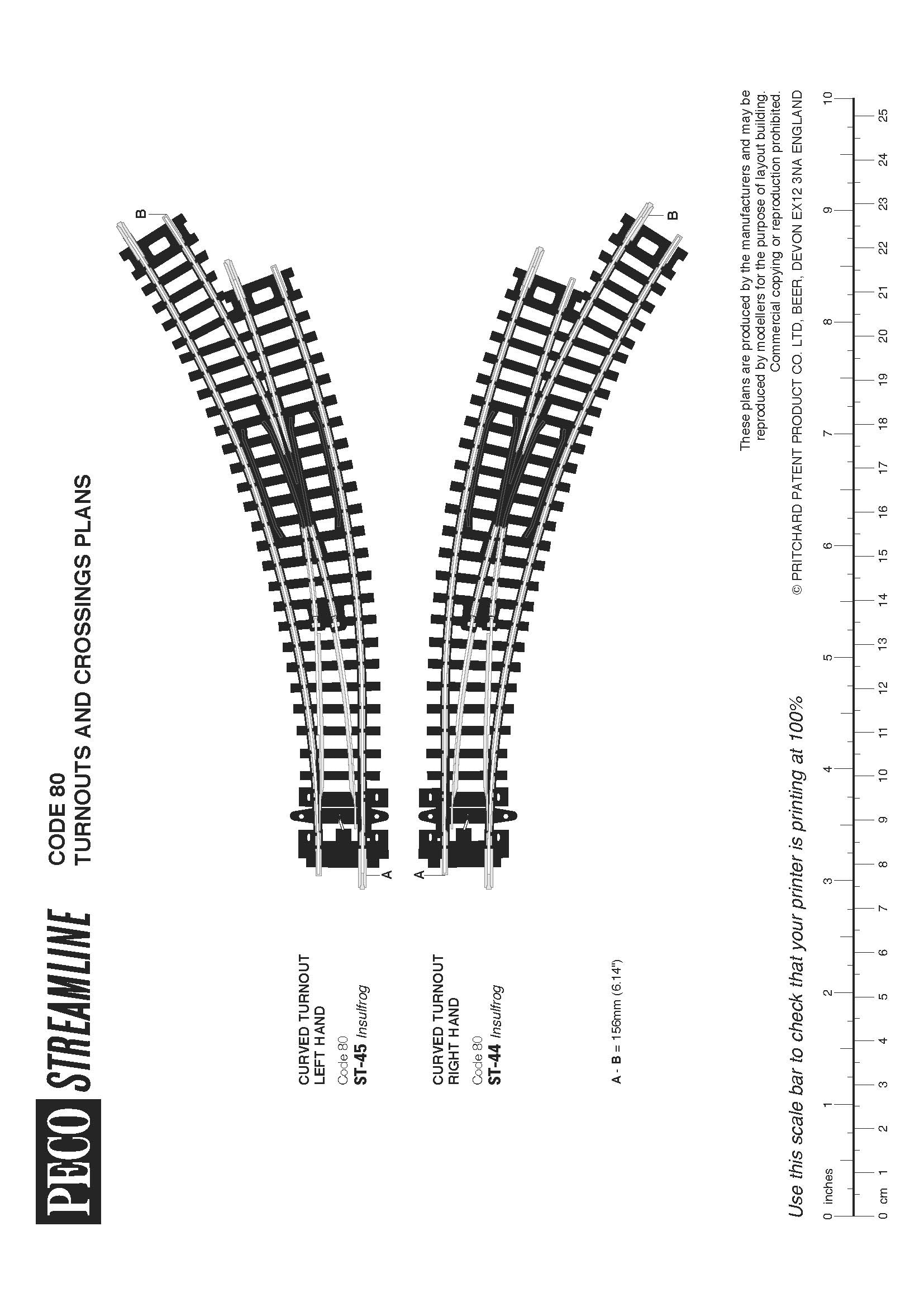 Free Printable N Scale Track Templates