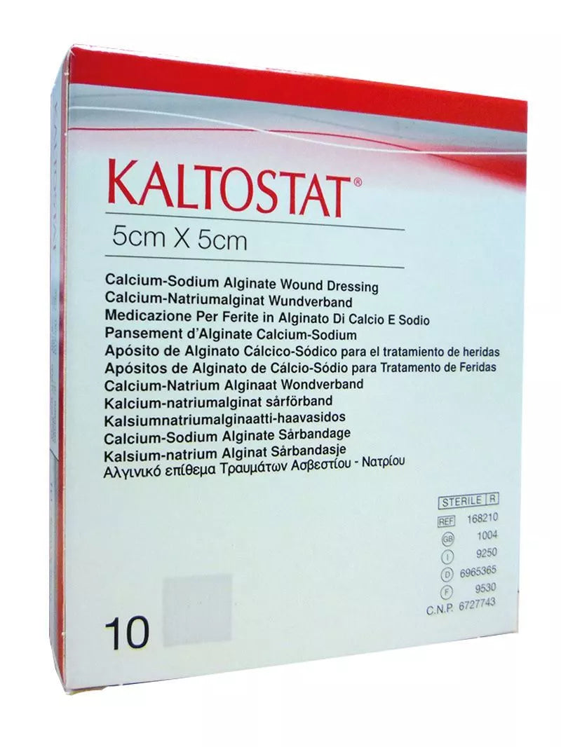 Kaltostat 1004 Dressing 5cm x 5cm - 10 Pack