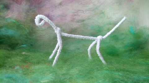 How to use Florist Tape to Cover Wire for Armature : A Makerss' Needle  Felting Tutorial 