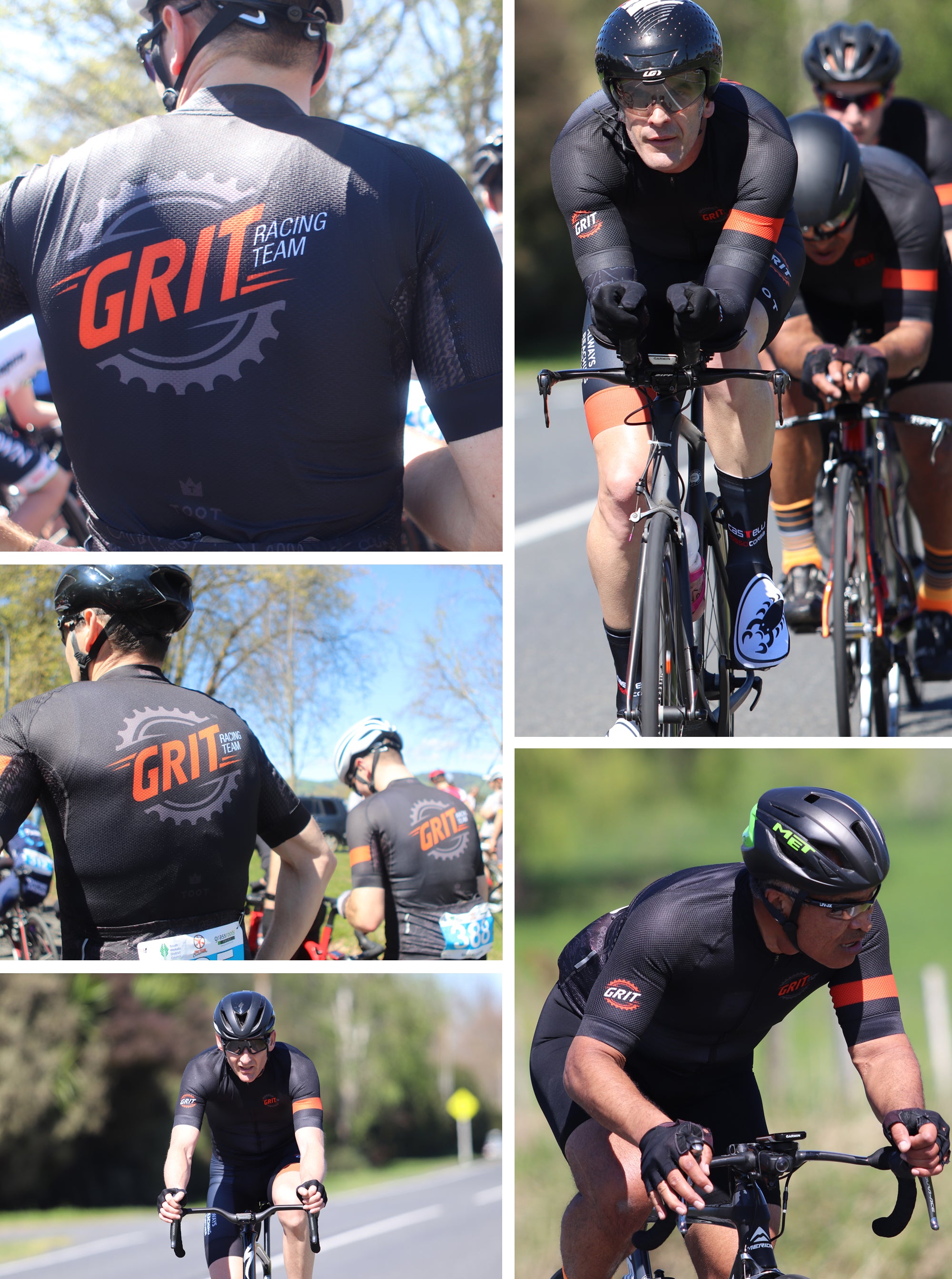 Grit Racing Team Aero Cycling Jerseys