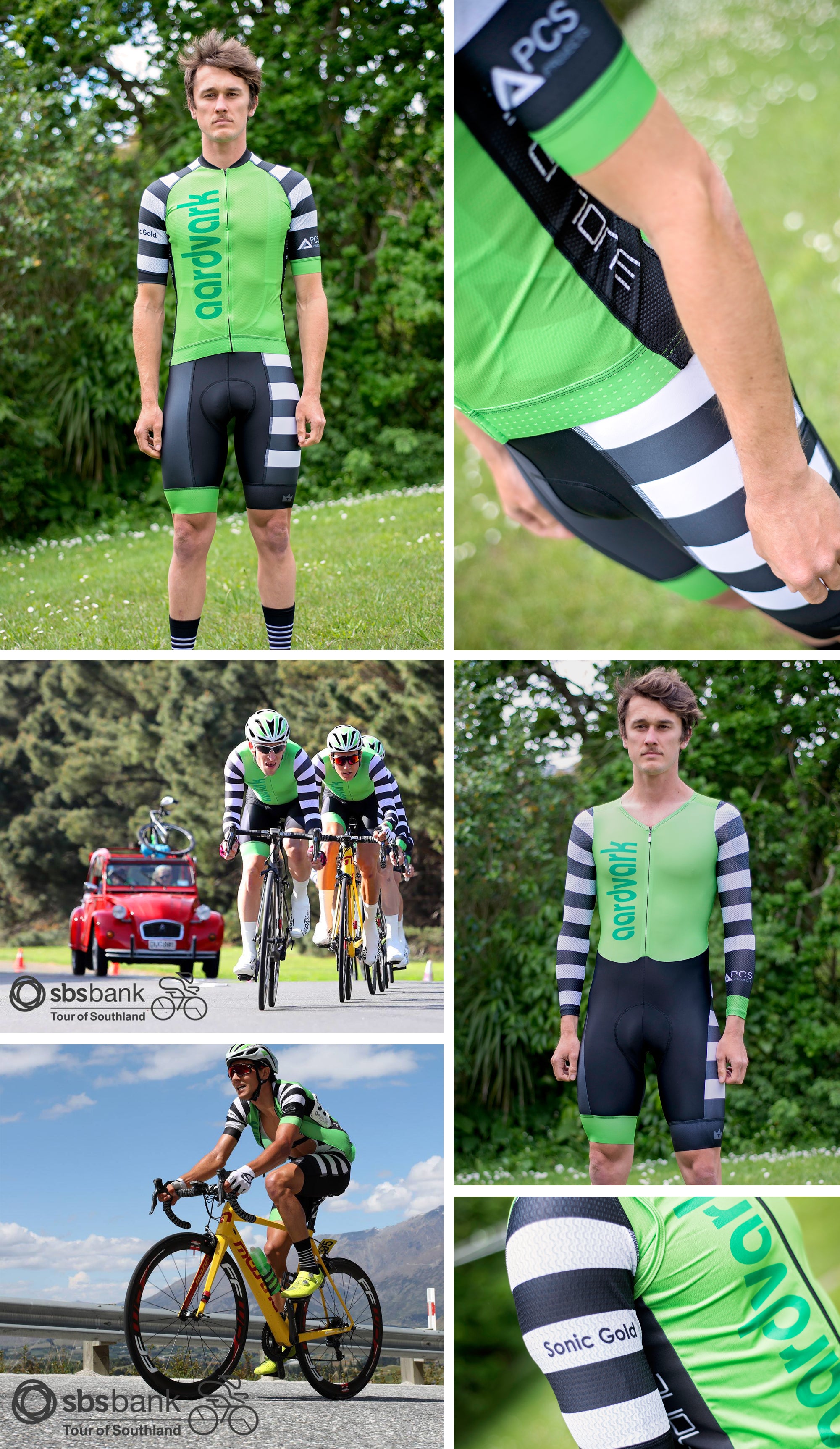 Custom Cycling Teamwear Tour of Southland New Zealand