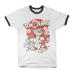 Tom & Jerry Disney Vintage Ringer T-Shirt