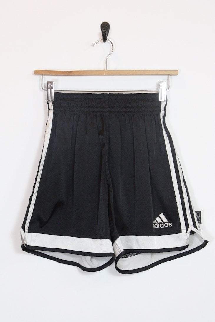 womens adidas shorts black