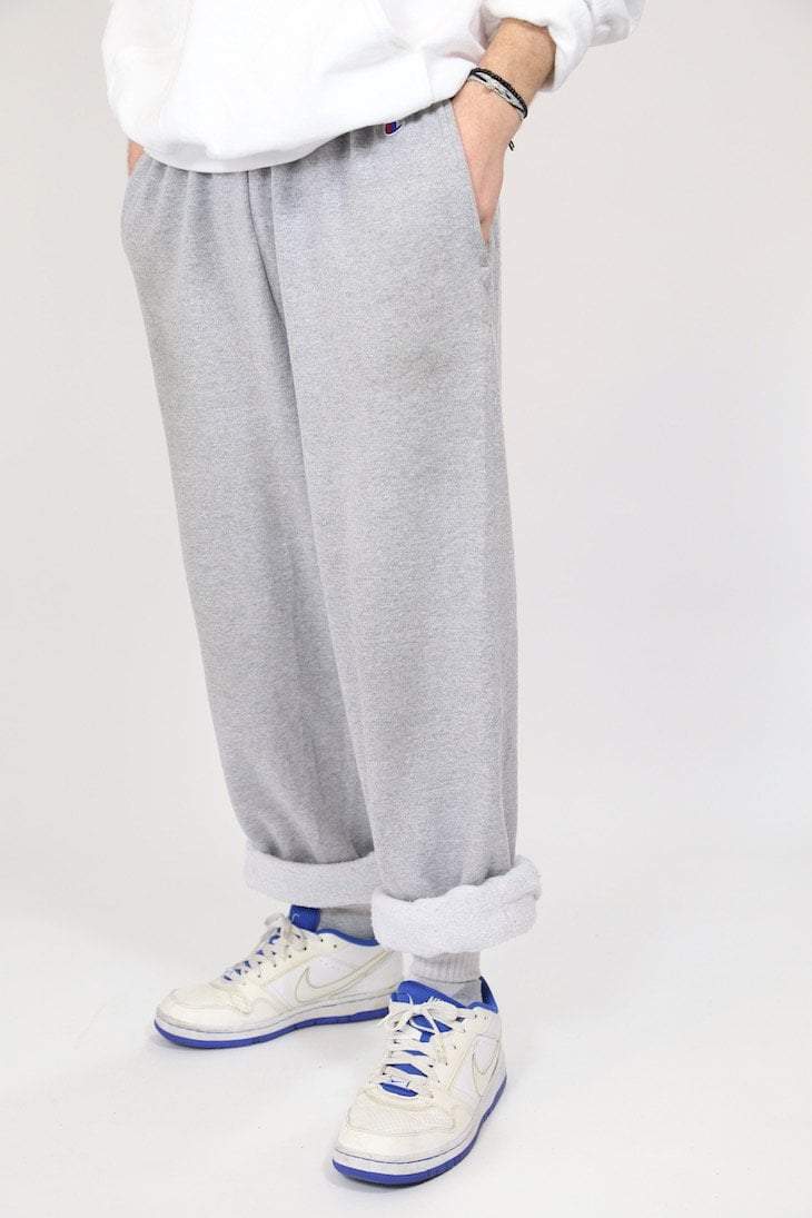 champion grey track pants