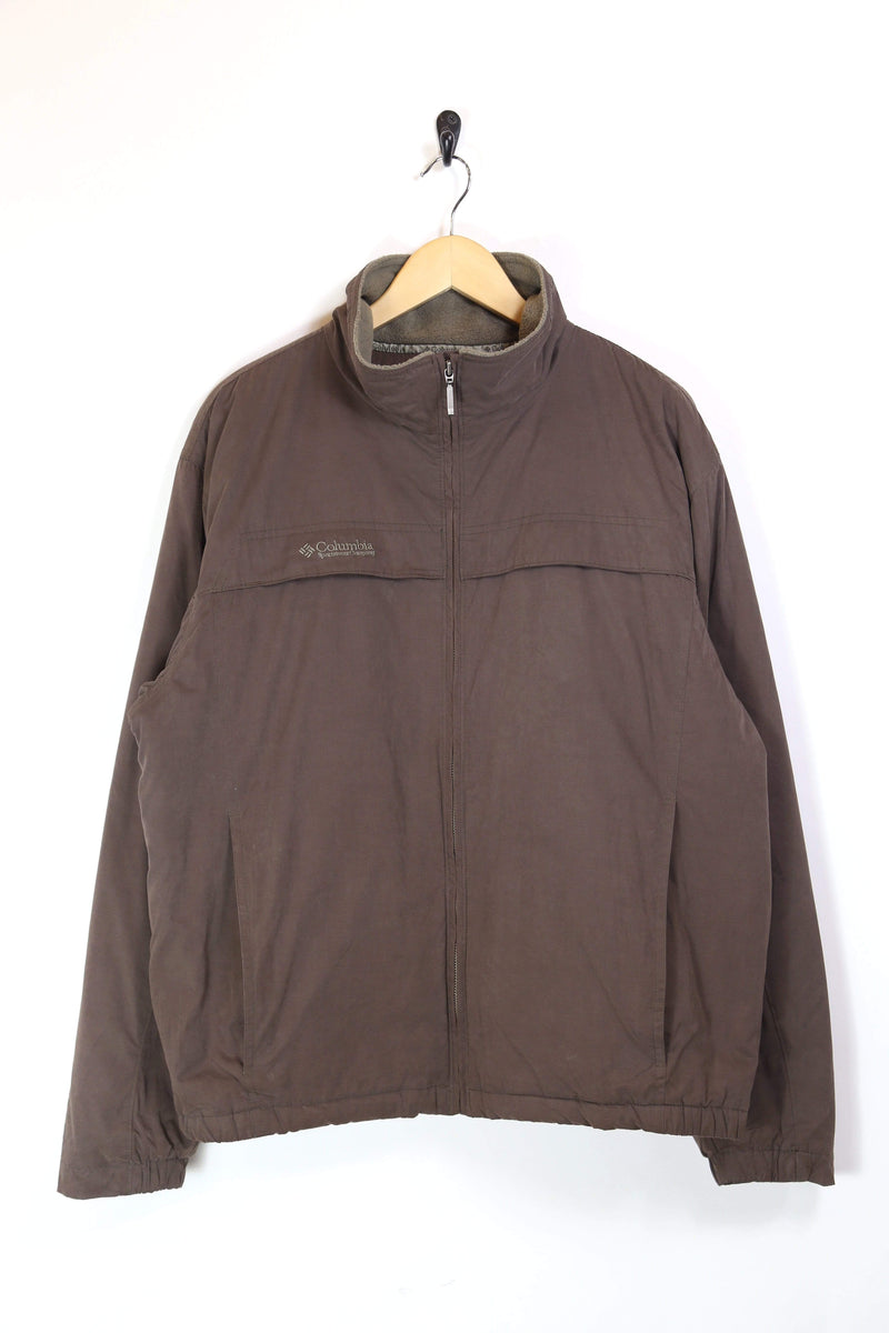 brown columbia jacket men's