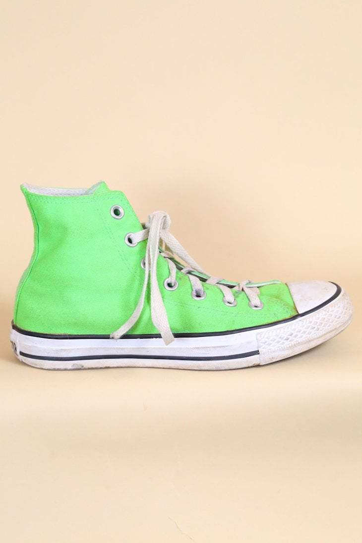 green converse boots