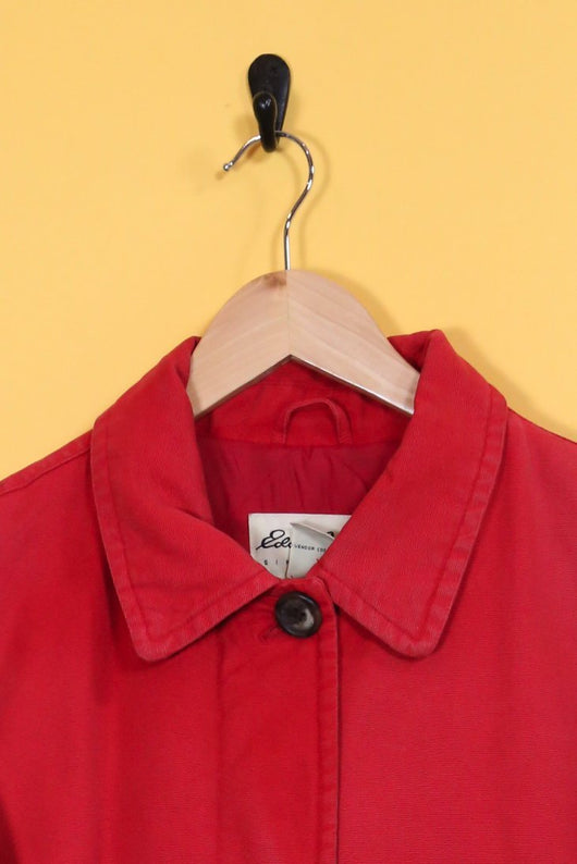 Vintage Women S Barn Jacket Red Xl Dio21