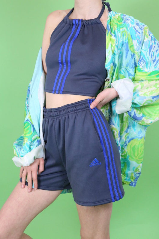 Reworked Adidas Two Piece - Grey XS - ADI37