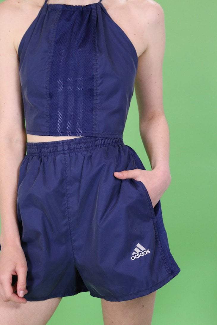 Reworked Adidas Two Piece - Blue XS - ADI26