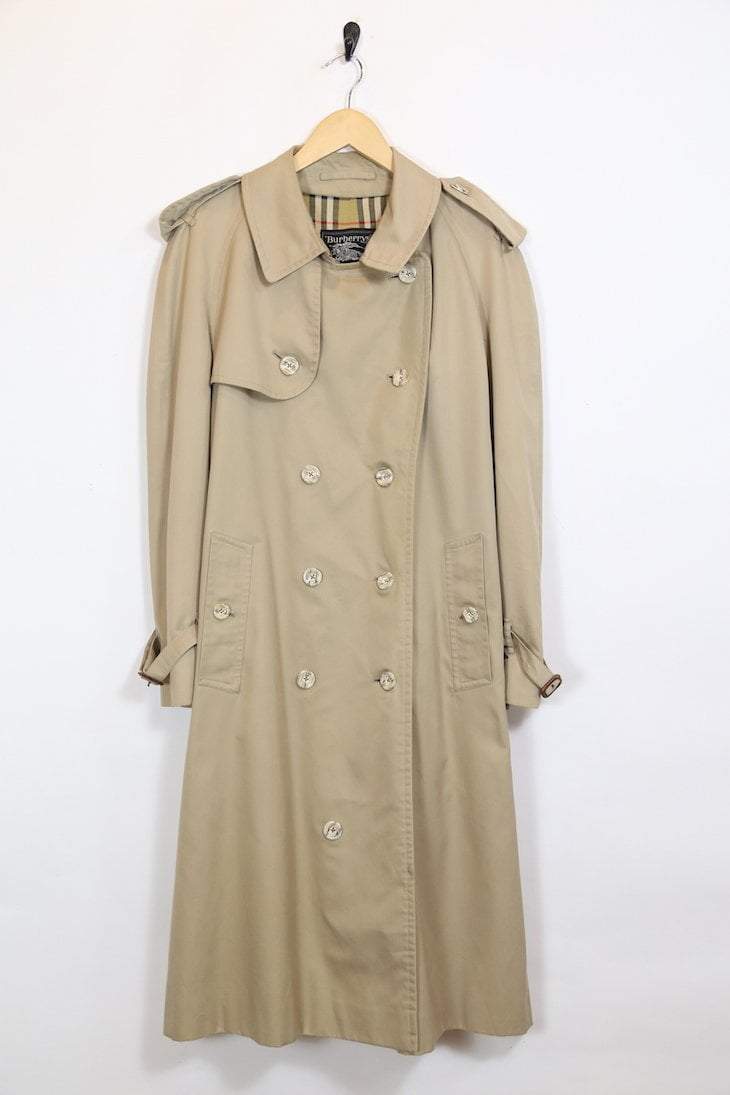 burberry cream coat