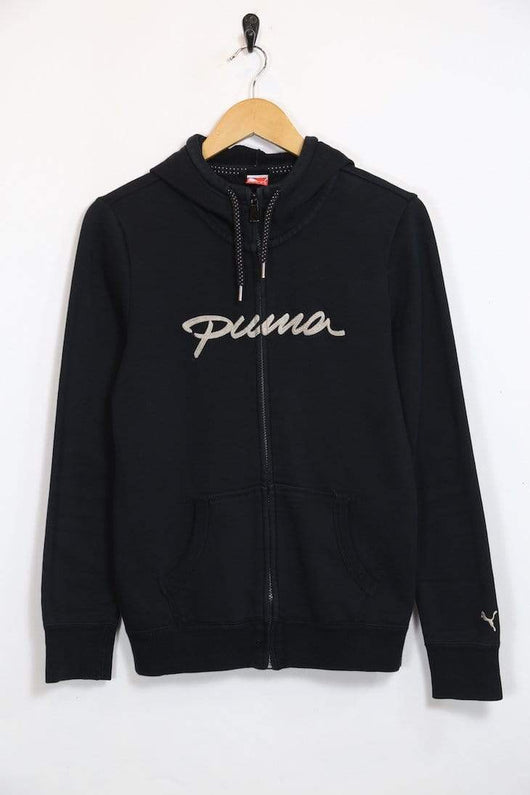 puma hoodie black womens
