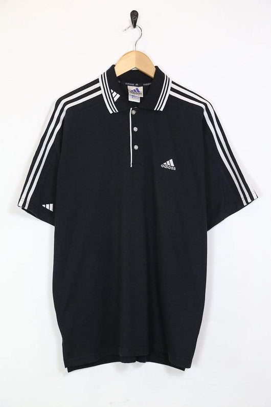 mens black adidas polo shirt