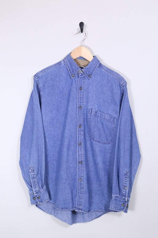 faded glory men's denim shirt