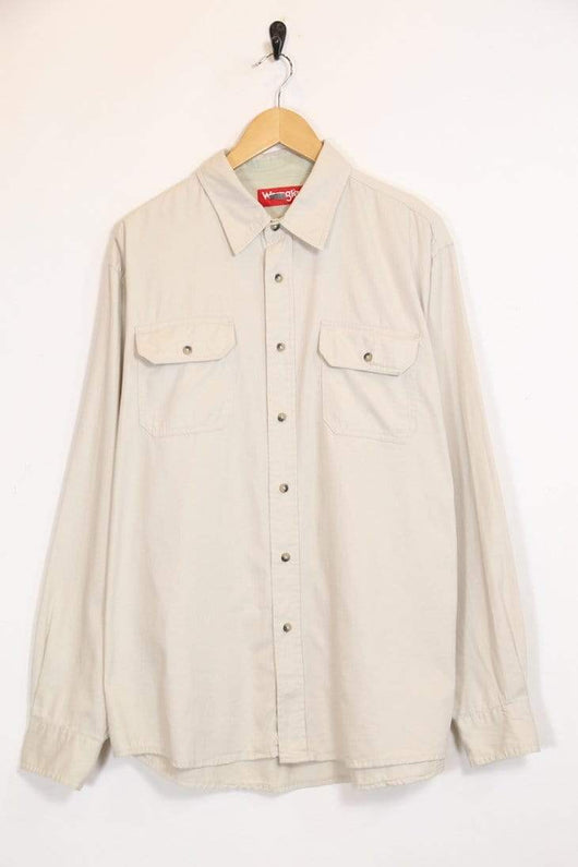 mens cream shirt