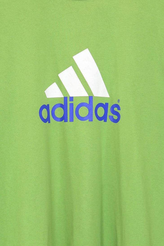 Vintage Men's Adidas T-Shirt - Green XL - F158