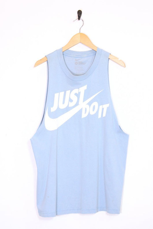 nike vest blue